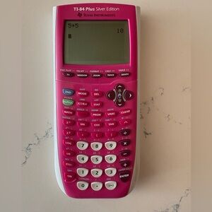 TI-84 Plus Silver Edition PINK